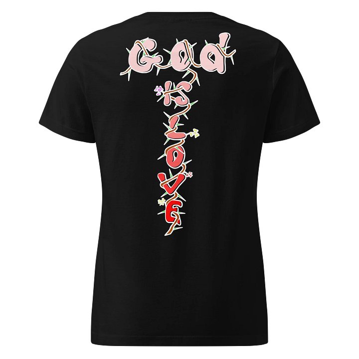 LOL God is Love back print female tee product image (1)