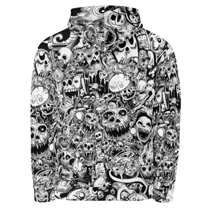 Chaos Skull Full-Print Hoodie product image (2)