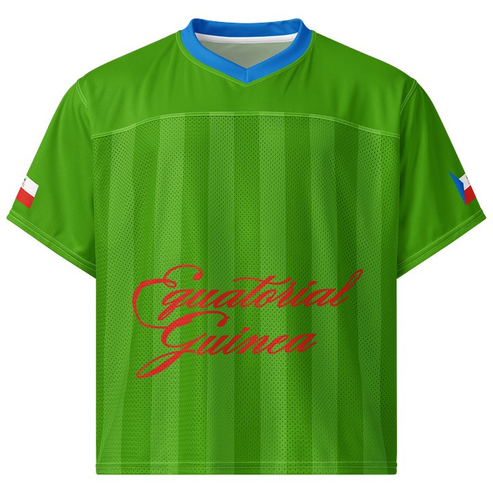 Equatorial Guinea Boxy Sports Tee product image (1)
