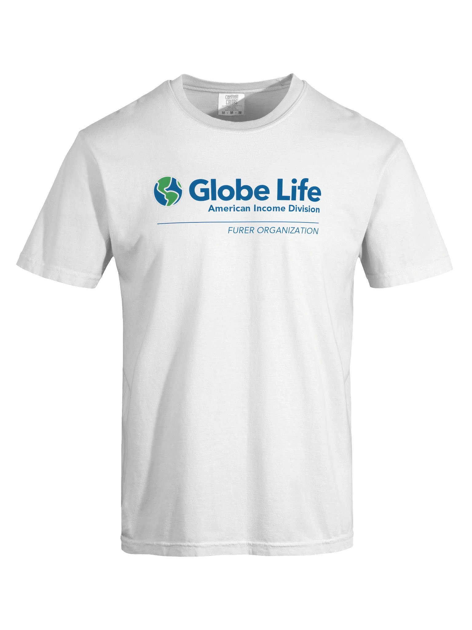 Furer Organization White Garment-Dyed Summer Tee product image (5)