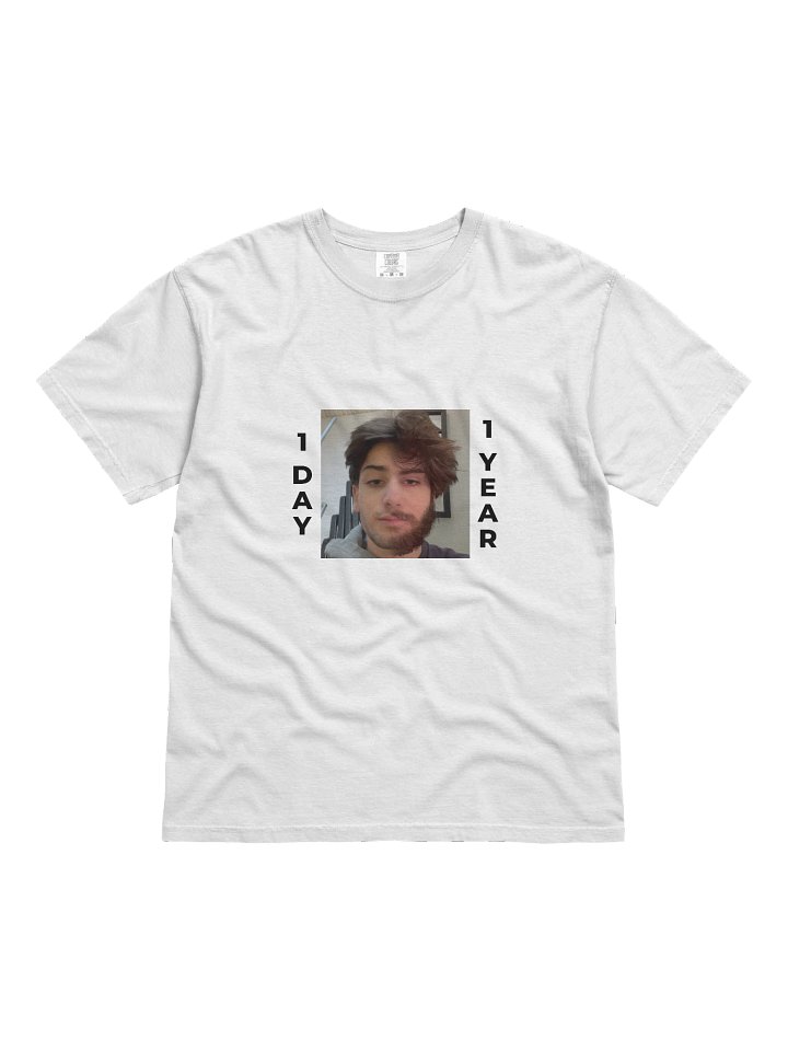 1 Day vs 1 Year T-Shirt product image (1)