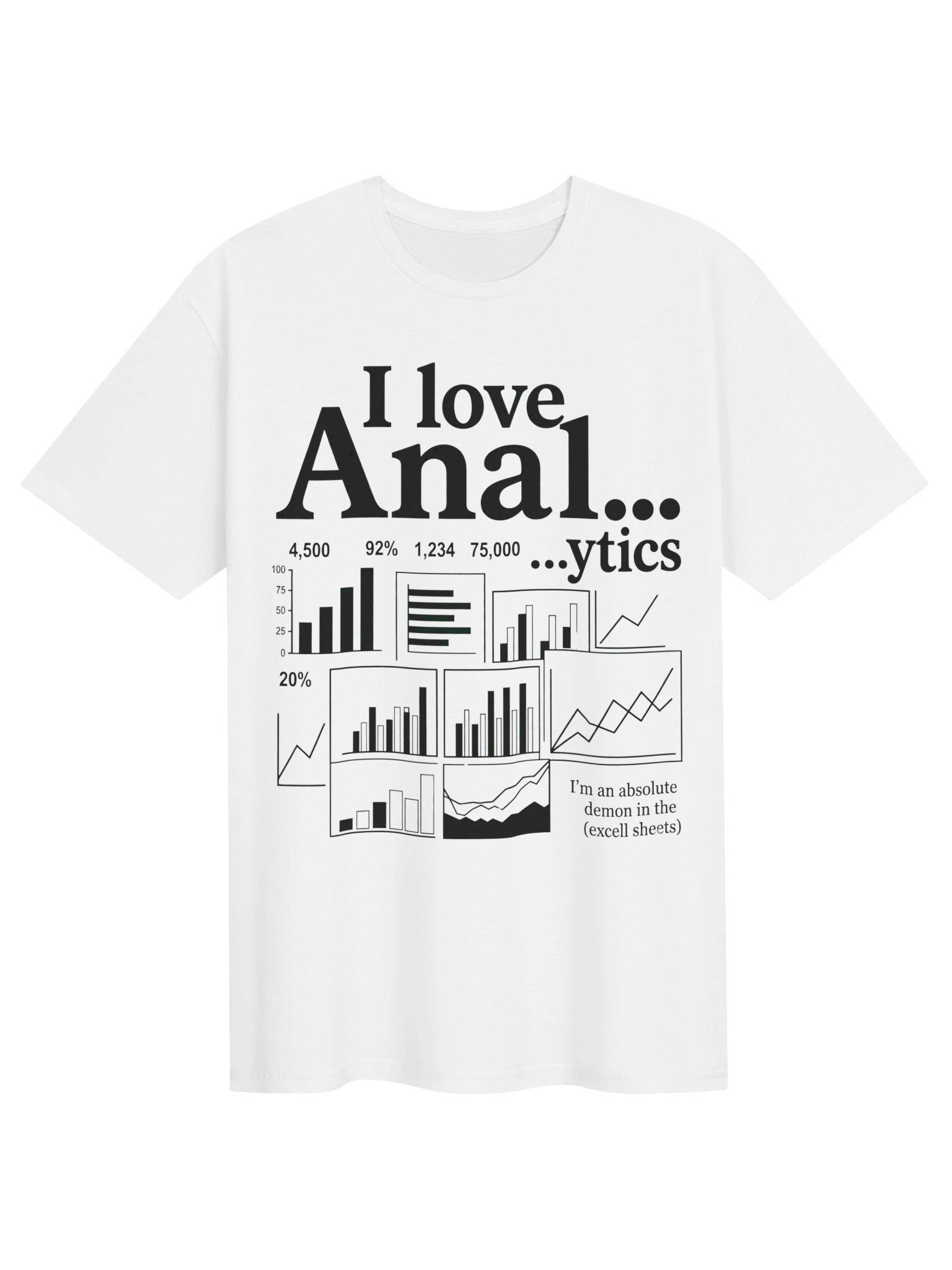 I Love Analytics | T-Shirt product image (1)