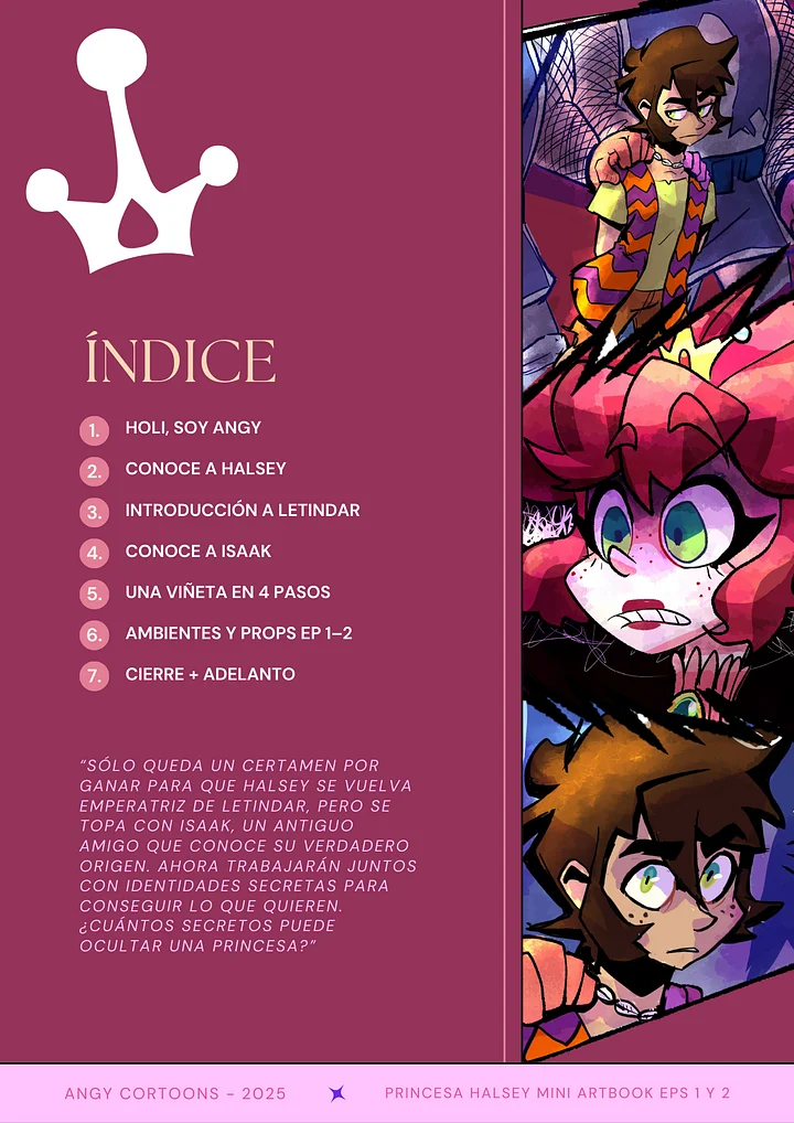 Princesa Halsey Mini Artbook Eps 1 y 2 product image (2)