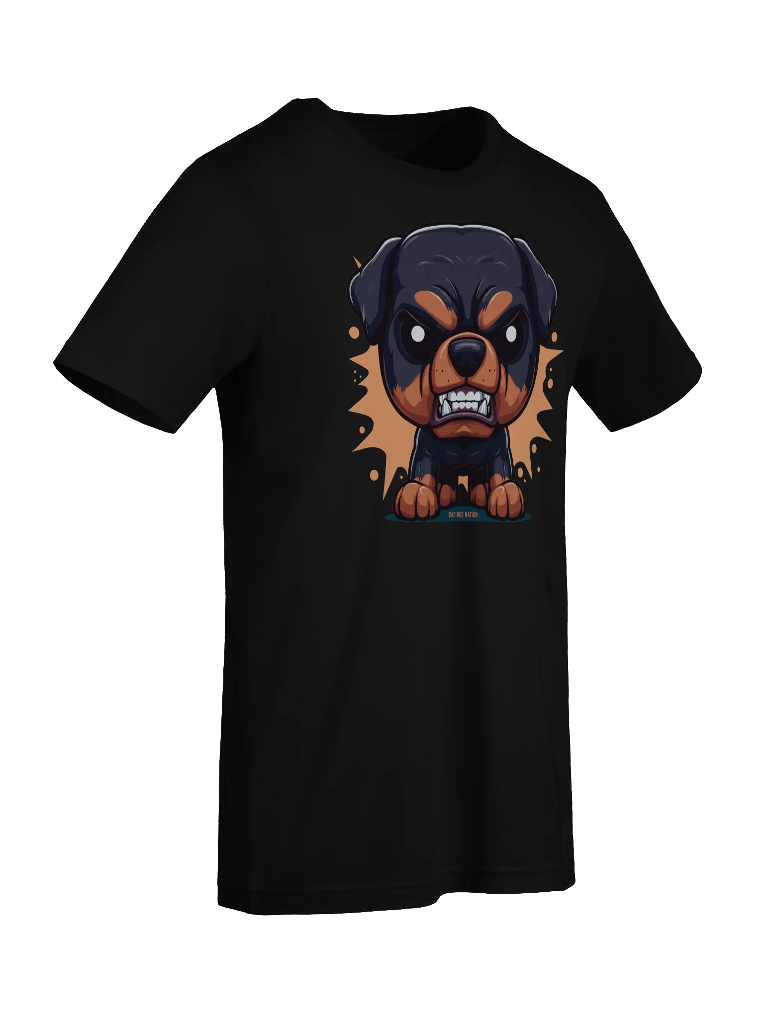 Rottweiler Angry Pup - Premium Unisex T-shirt product image (3)