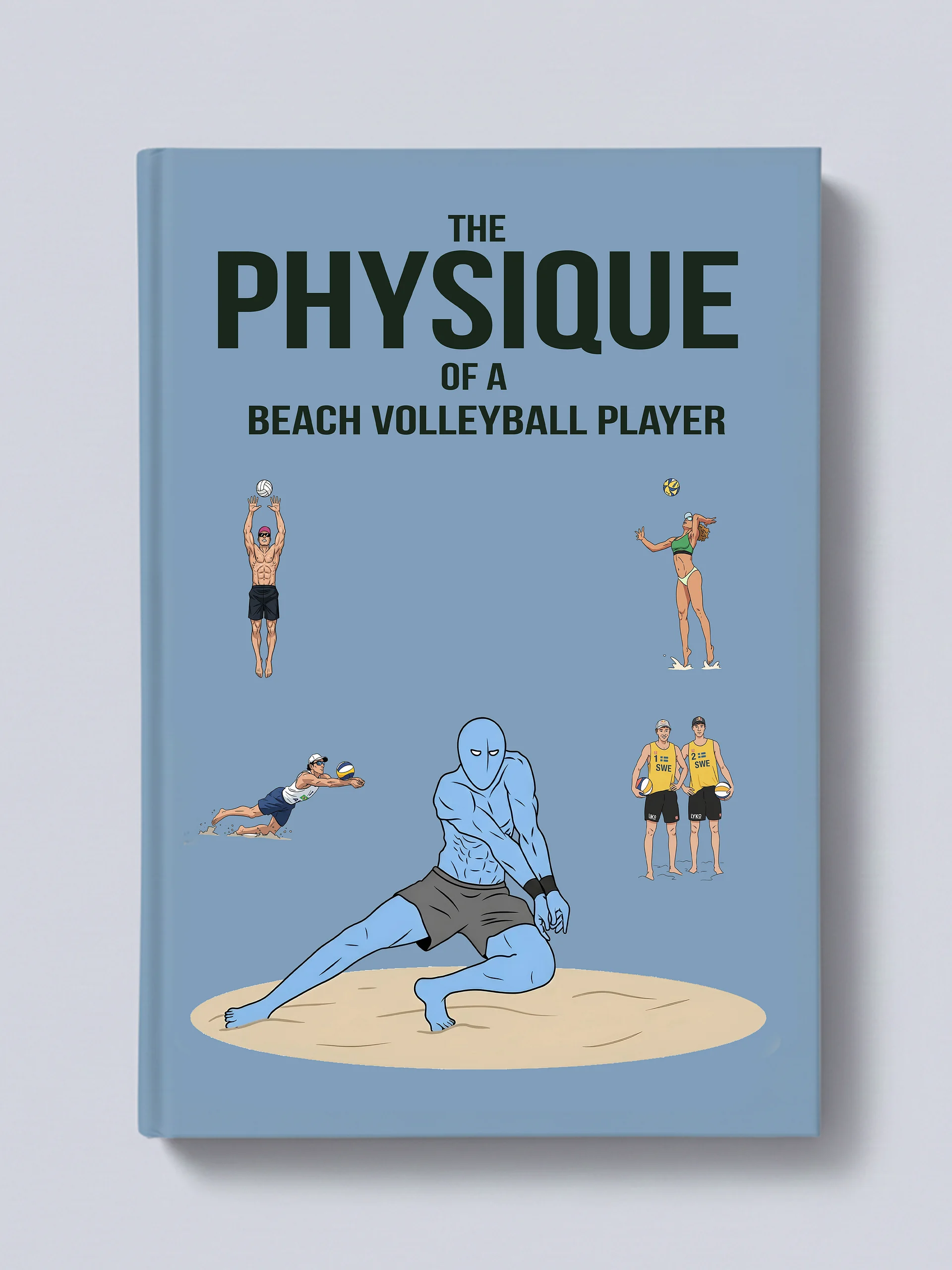 The physique of a beach volleyball player product image (1)