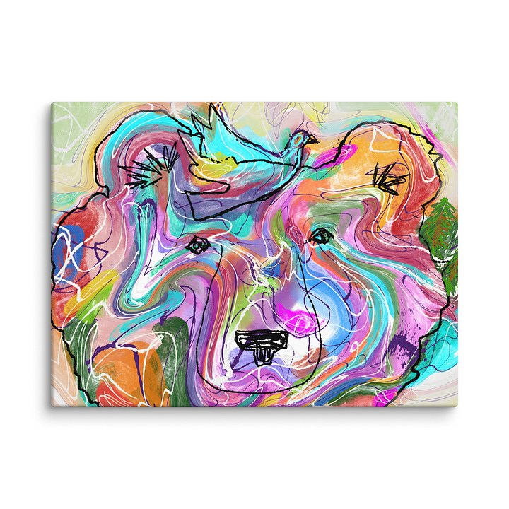 Bear & Bird Canvas product image (2)