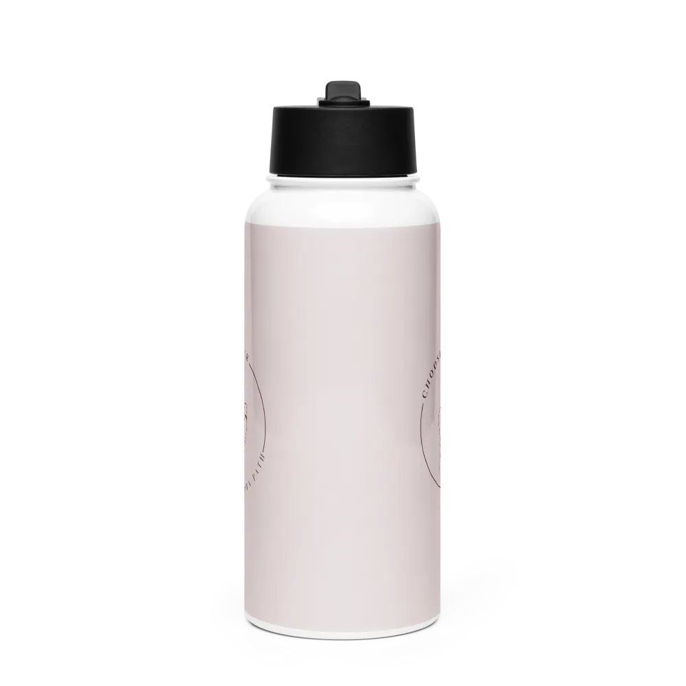 Stainless Steel Water Bottle with a Straw Lid SWFB0112 product image (3)