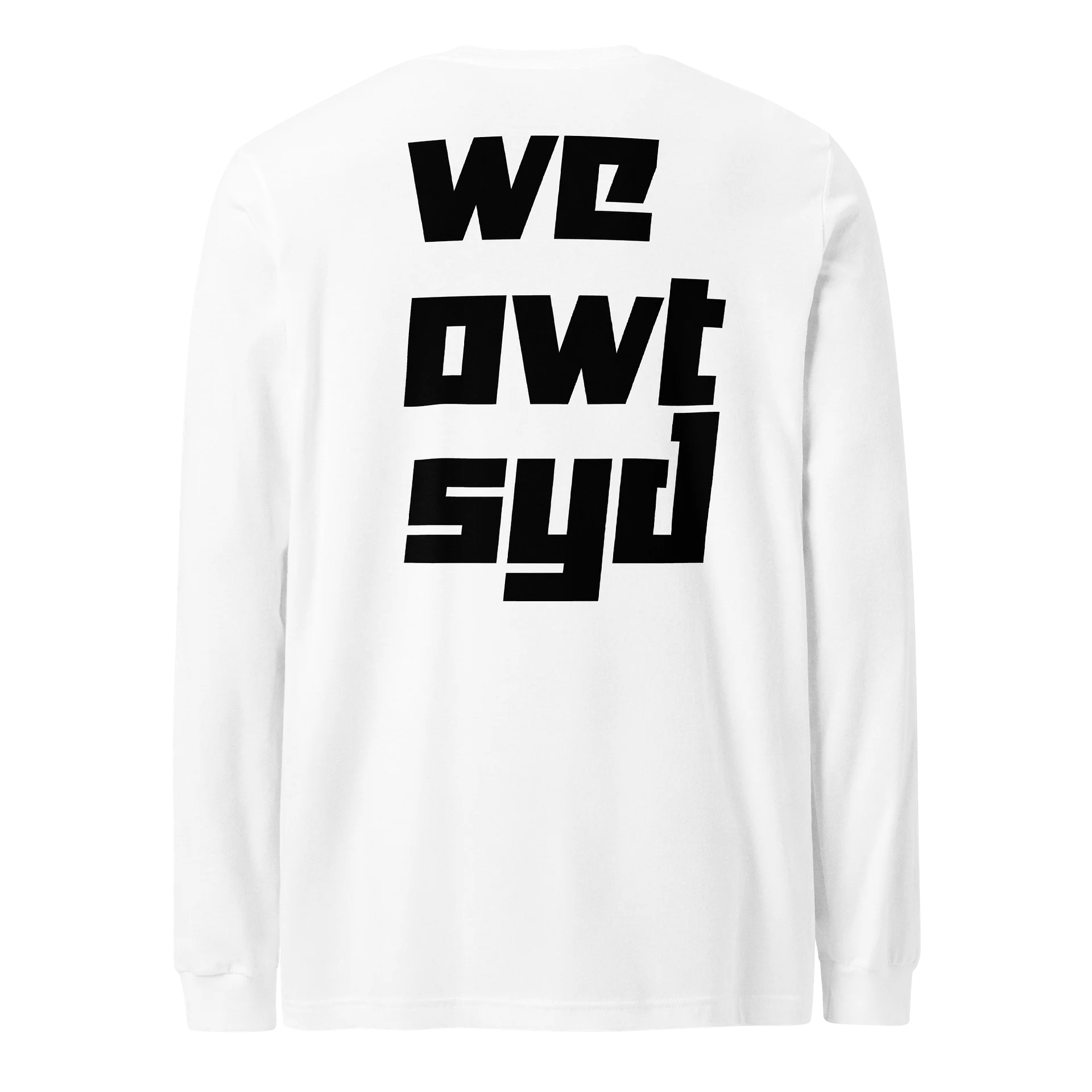 WeOwtsyd Premium Long Sleeve T-Shirt - White product image (5)