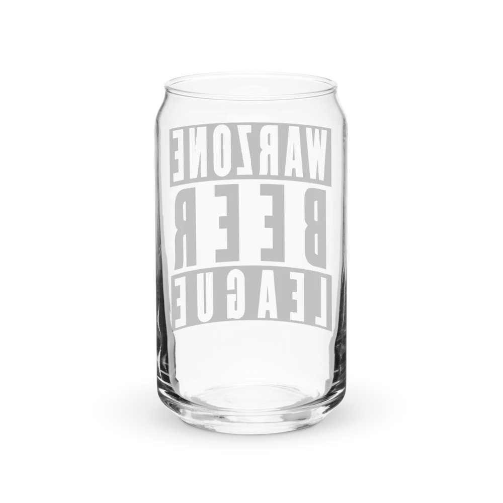 Warzone Beer League (Straight Outta) - Beer Can Glass product image (8)