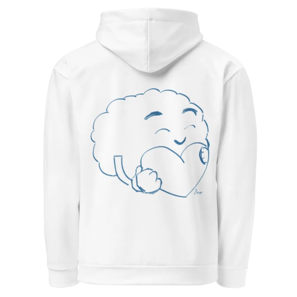 Braingap Signature Hoodie (Blue/White) product image (8)