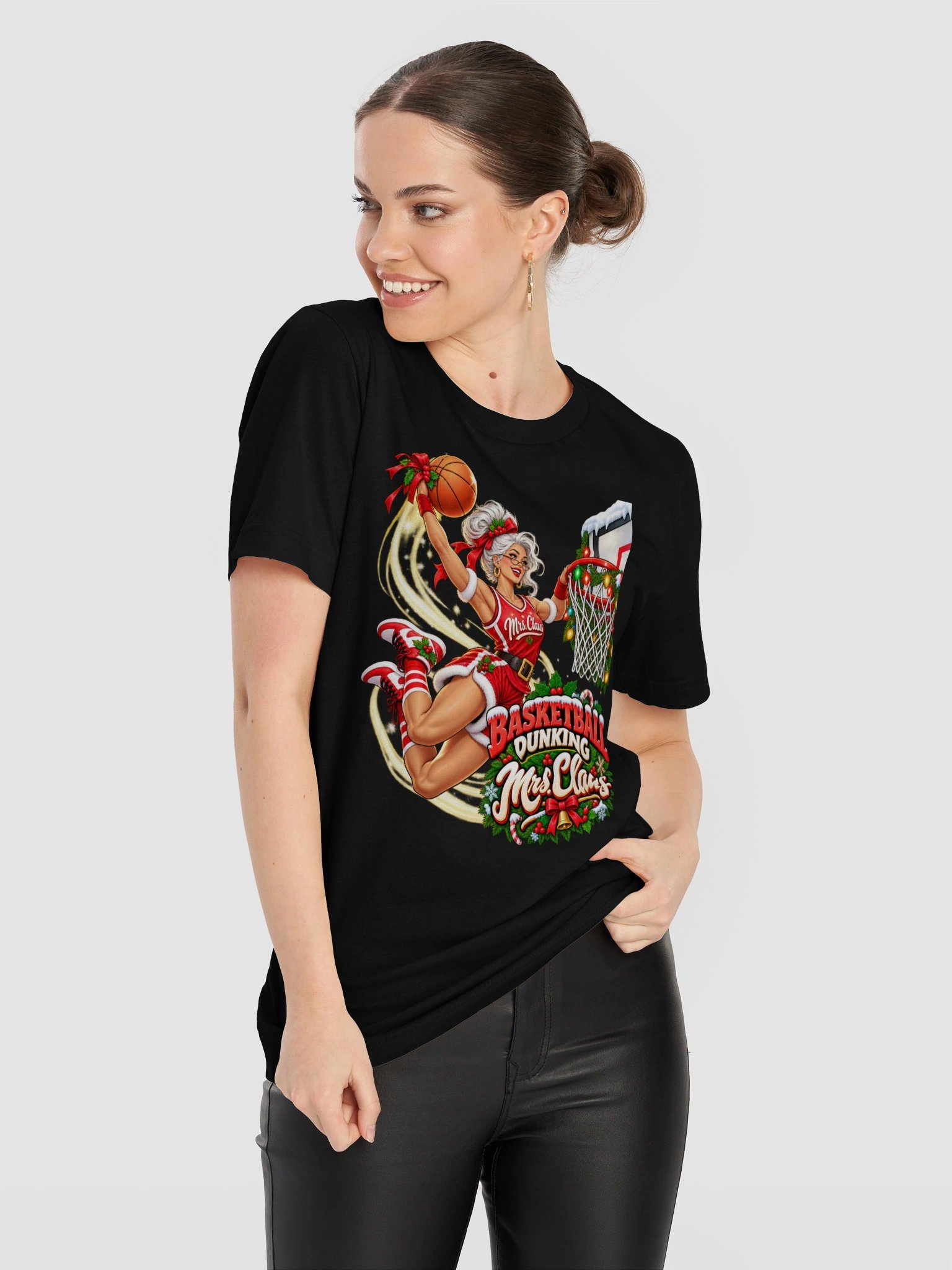 Basketball Dunking Mrs. Claus product image (31)