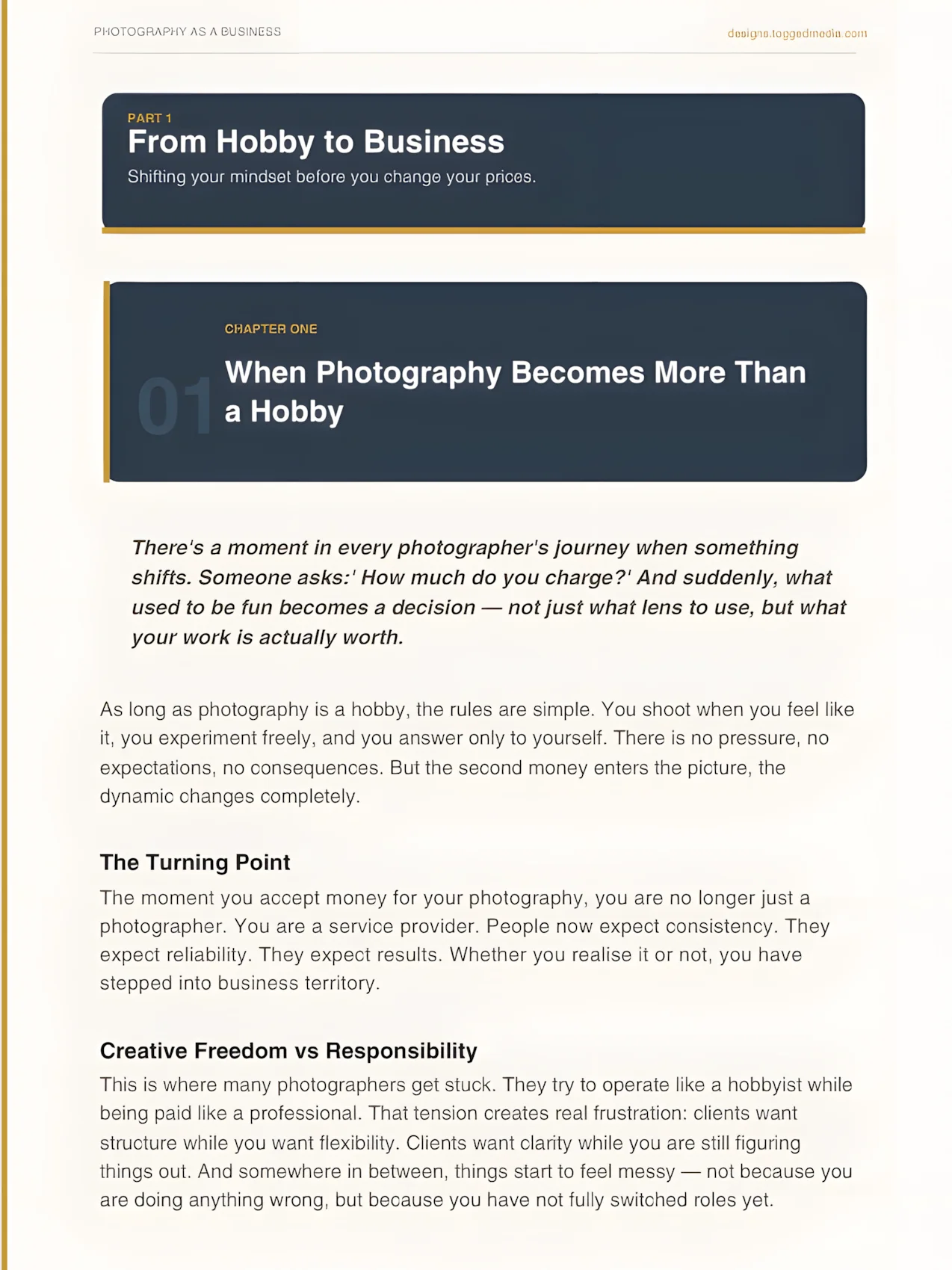 Comprehensive Business Guide for Photographers & Interactive Pricing Calculator - Limited Launch Sale - 50% Off product image (6)