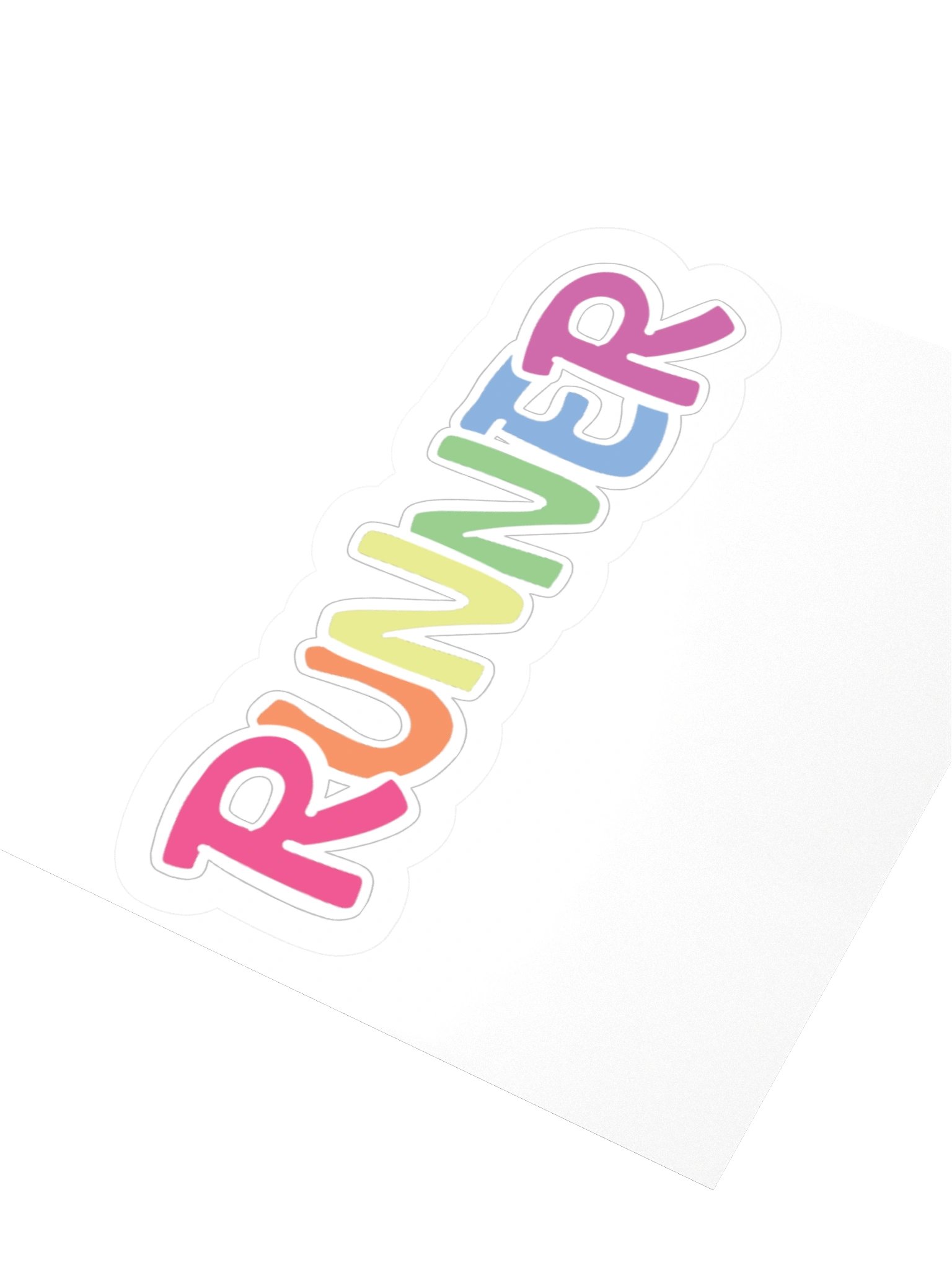 Runner The Husky Logo Sticker product image (3)