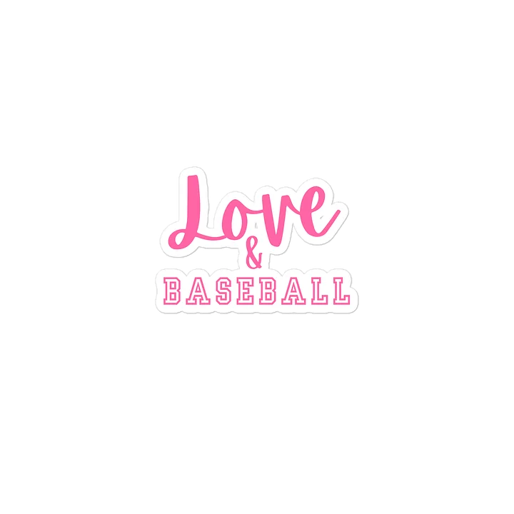 Love & Baseball - Title Sticker product image (2)
