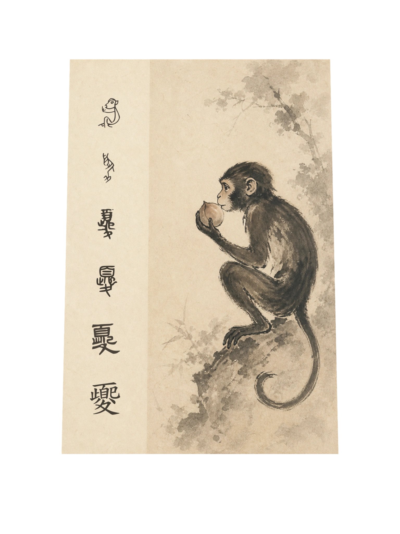 夒 Monkey-like Animal product image (1)
