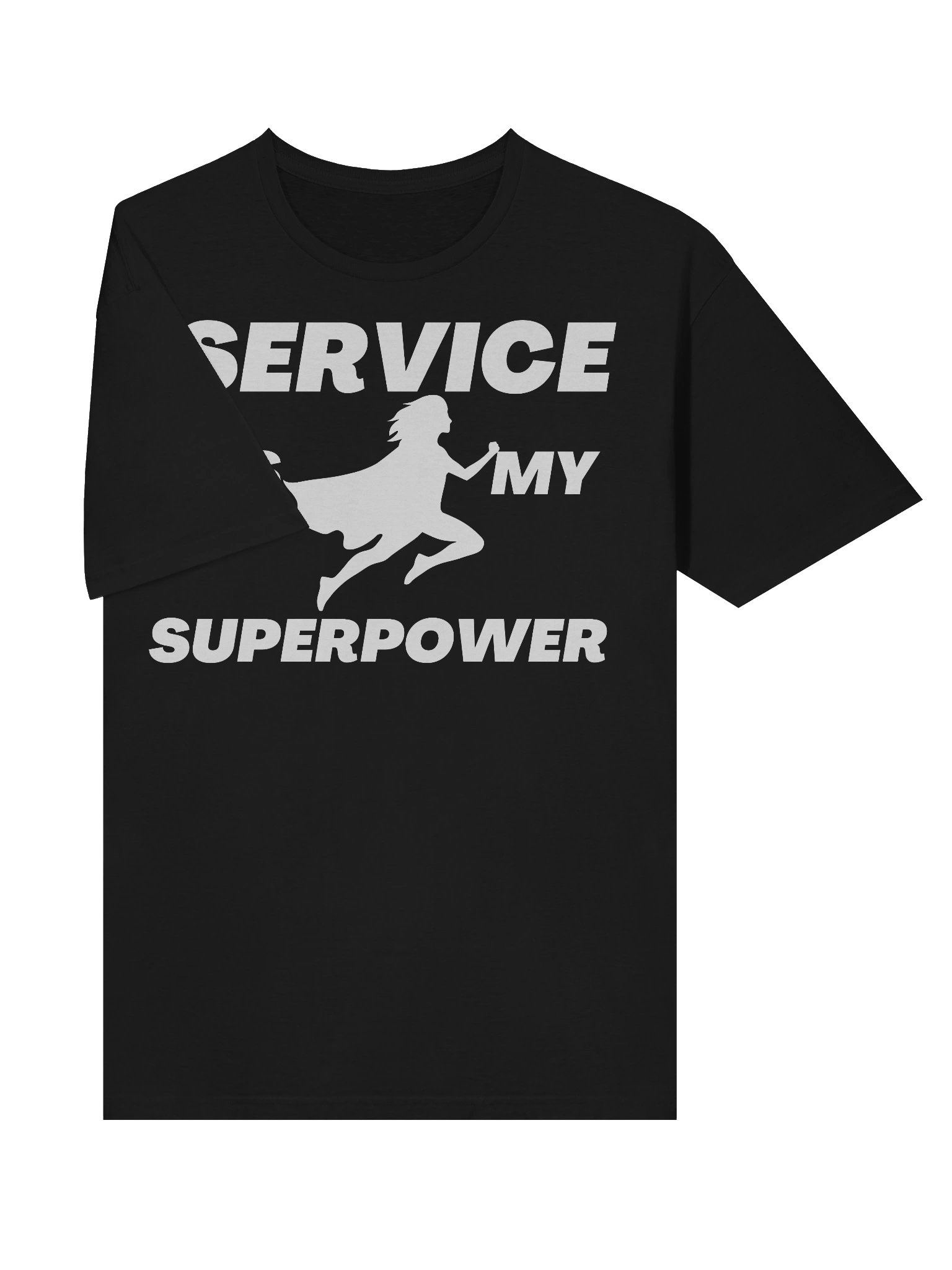 Service Is My Superpower T-Shirt (Female) product image (5)