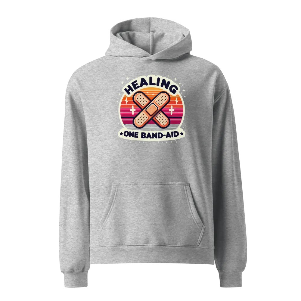 Healing One Band-Aid Unisex Hoodie product image (4)