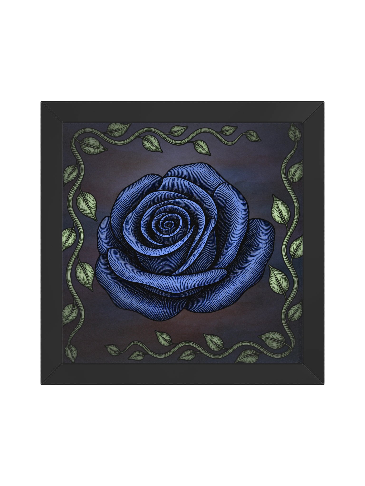 Blue Rose (Framed) product image (1)