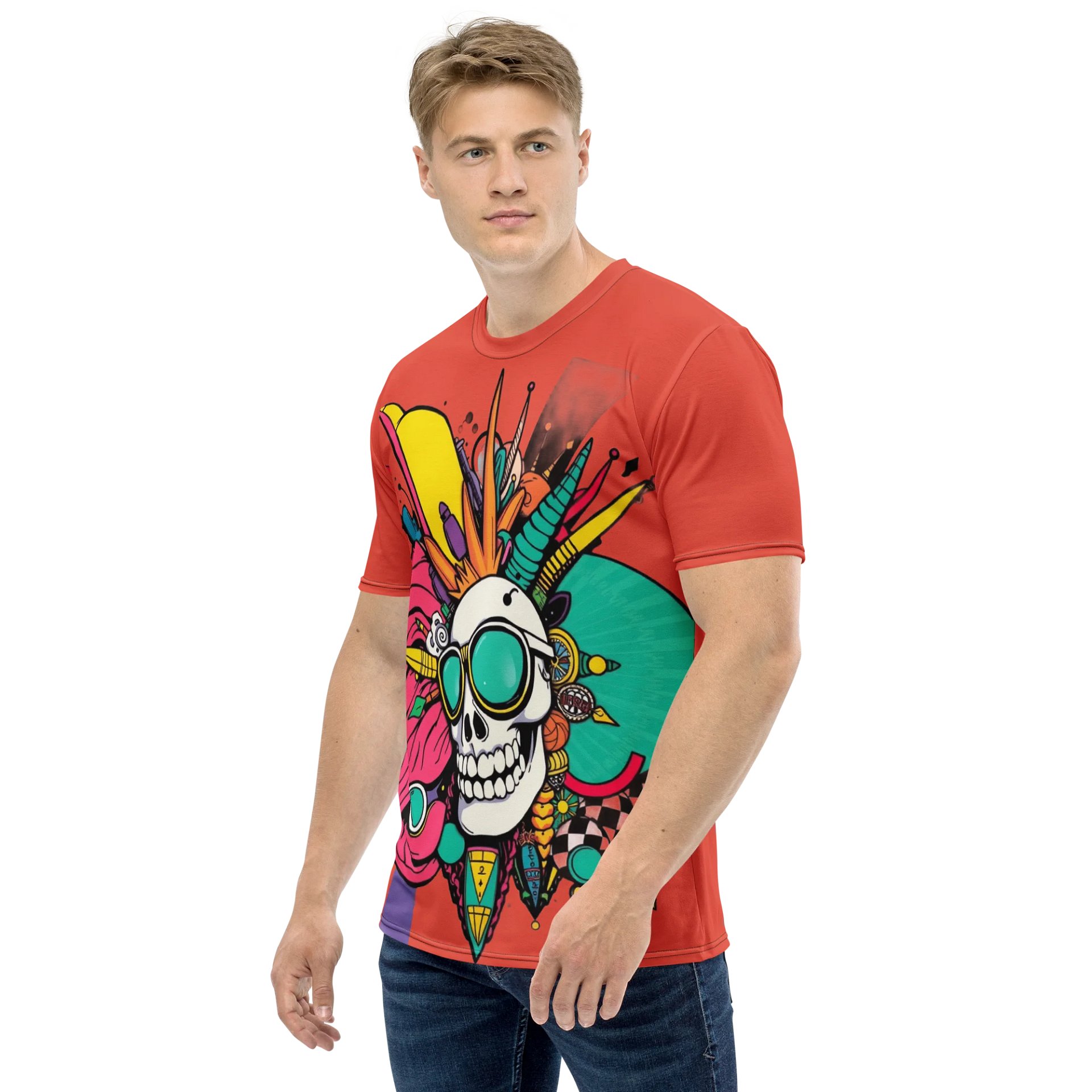 Spike Skull Sunglasses Tee product image (3)