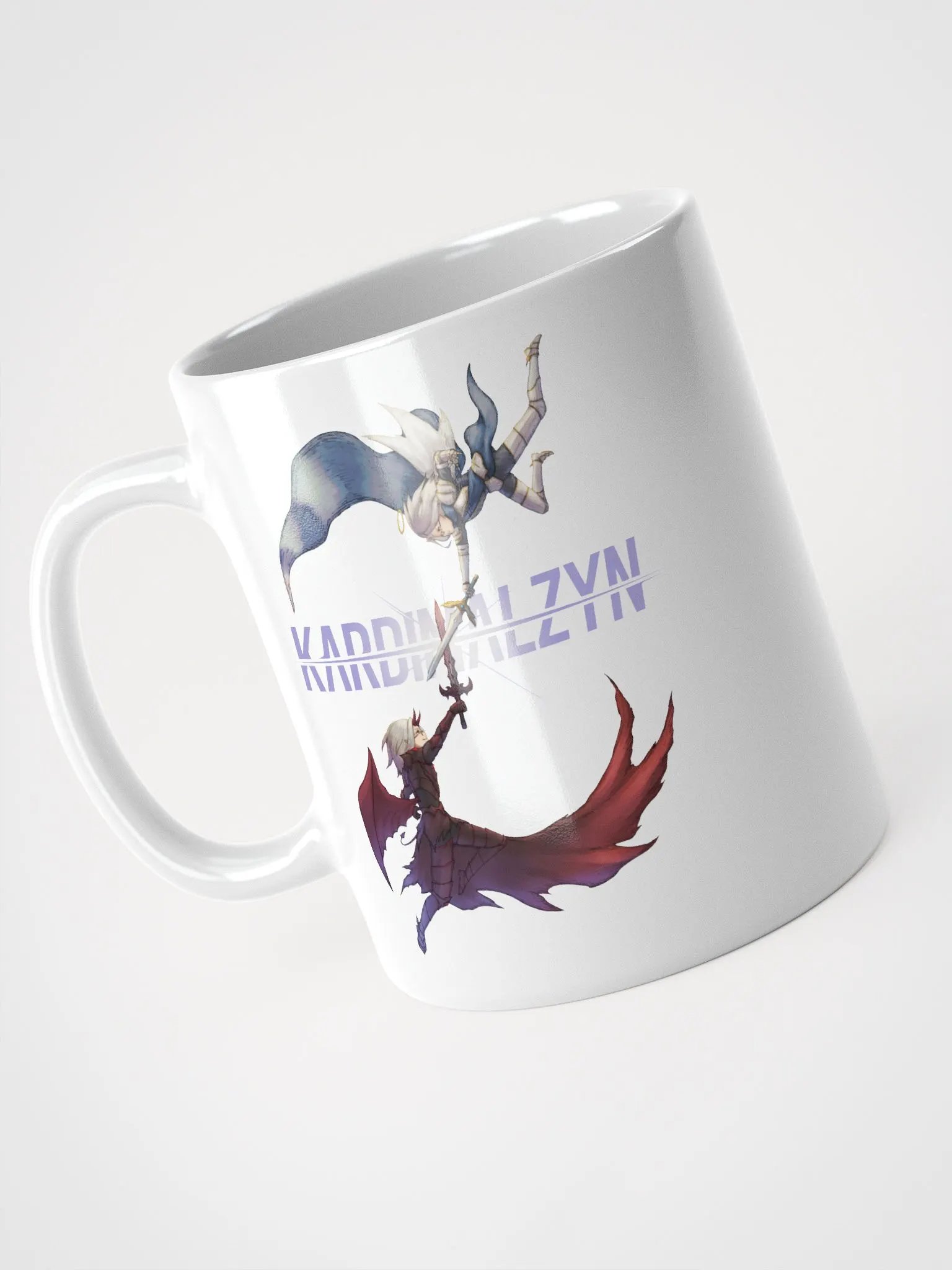 Kardinal Zyn Anime Coffee Mug (White) product image (3)
