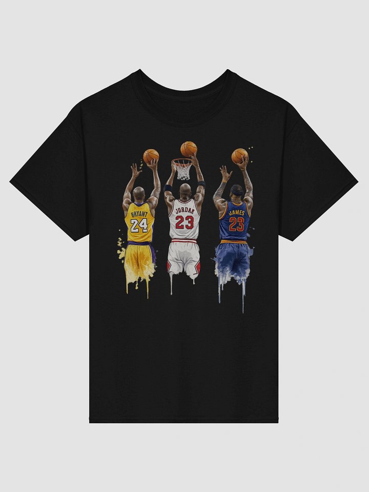 NBA Legends Basketball T-Shirt - Kobe, Jordan, LeBron All-Star Weekend 2026 LA Tee product image (2)