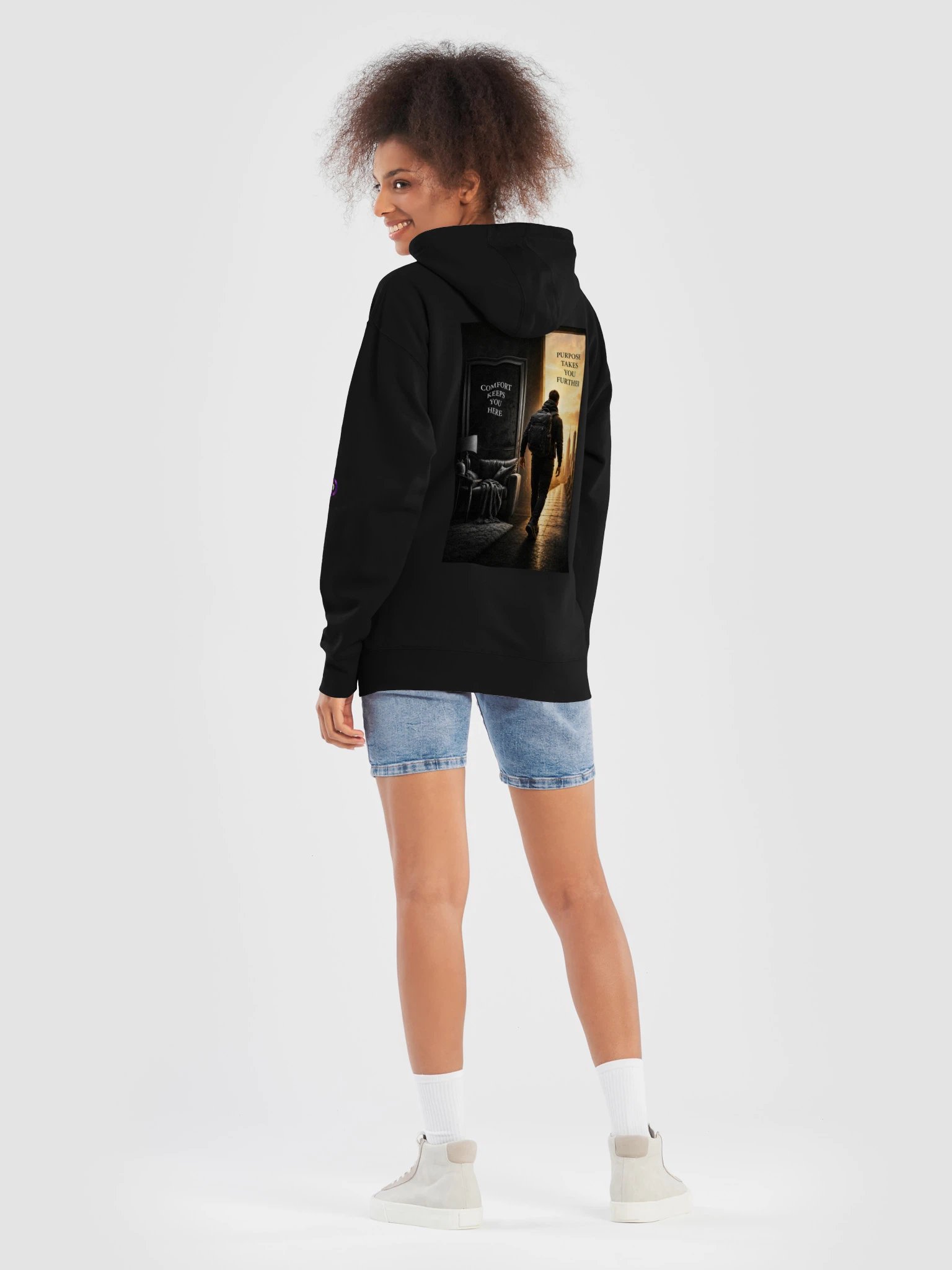 Purpose Over Comfort — Hoodie product image (8)