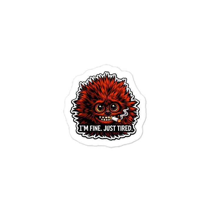 Fine Creature Sticker product image (1)