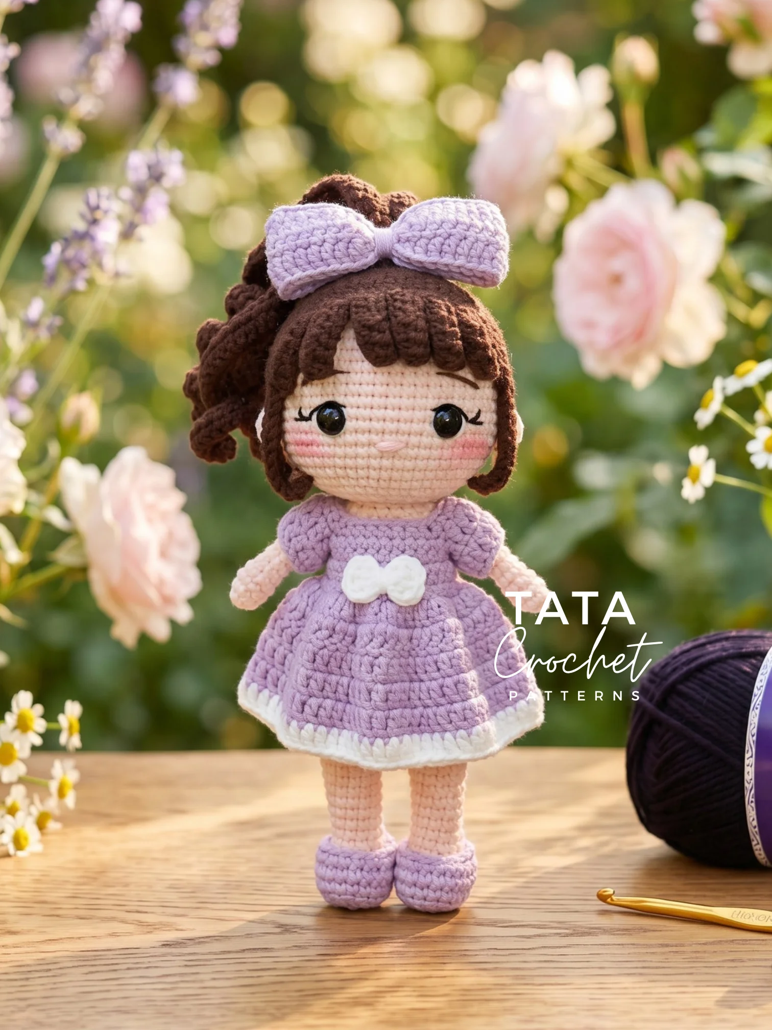 Chibi Doll Amigurumi Crochet Pattern | Mix and Match Clothes and Hair Bundle | Digital Download PDF product image (4)