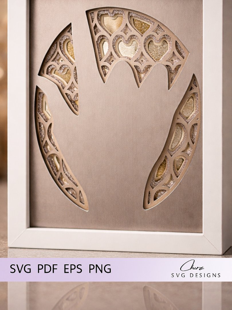 3D 5-Layer 'I Love You' in ASL SVG product image (4)