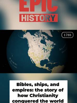 They crossed oceans to spread their faith — and changed every civilization they touched. The history of Christian missions is wilder than you think. Check out the full video at Epic History. #epichistory #christianity #worldhistory #historytok #learnontiktok #fyp #foryou #religionhistory #missionaryhistory #historyoftheworld