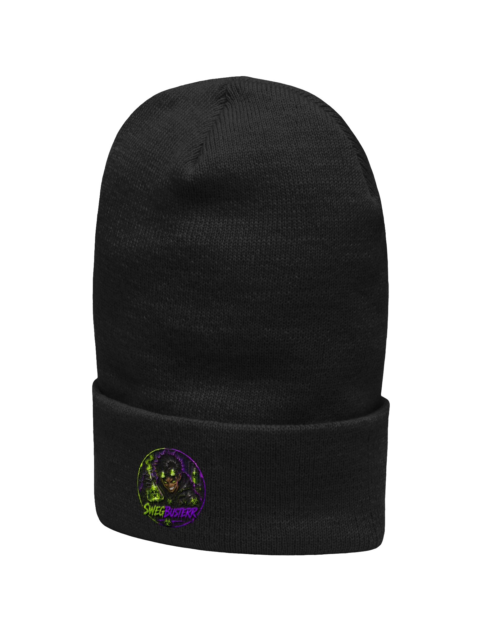 SwegBusterr "Toxic Labs" Yupoong Cuffed Beanie product image (14)