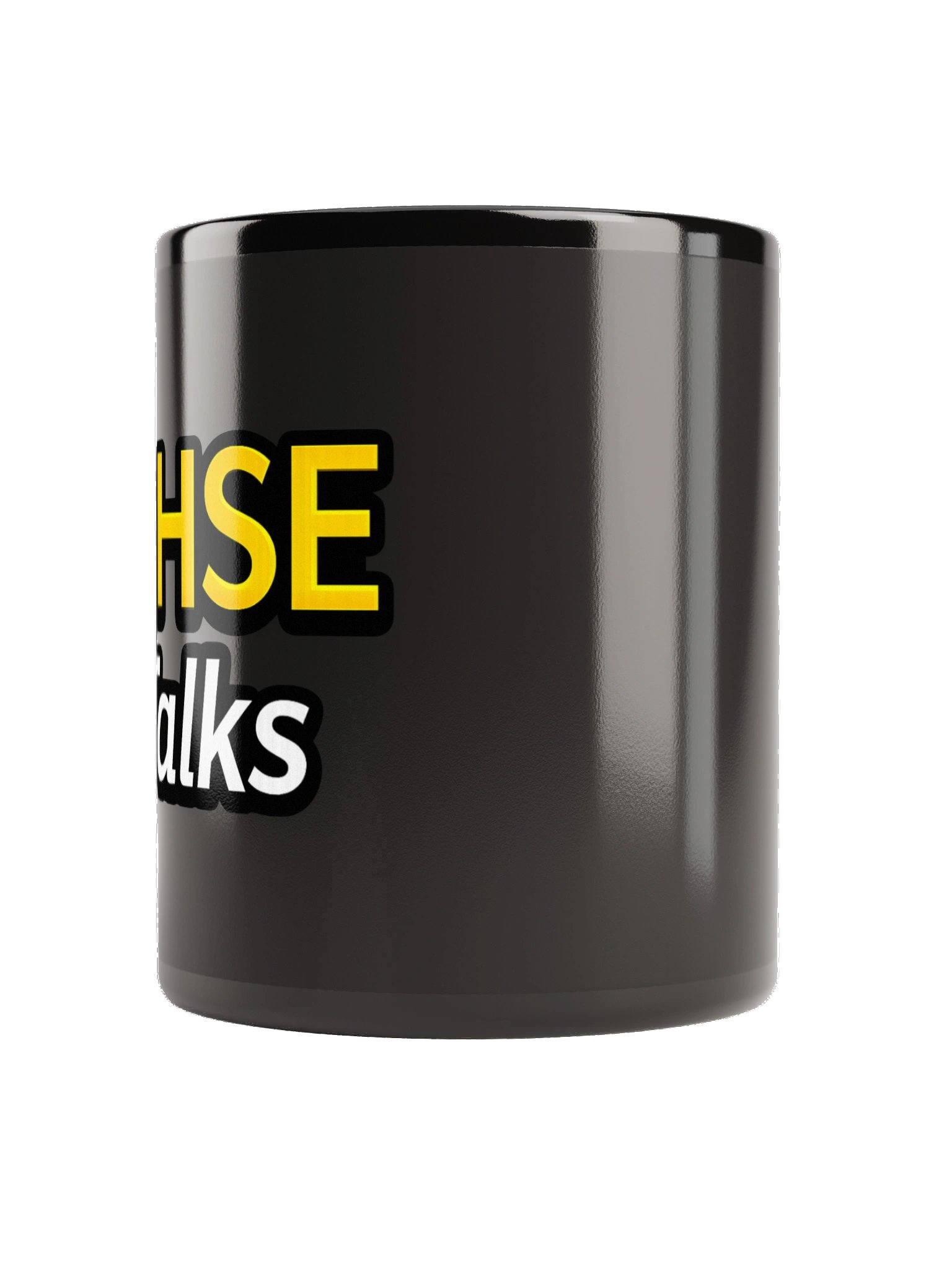 QHSE Talks black Mug product image (2)