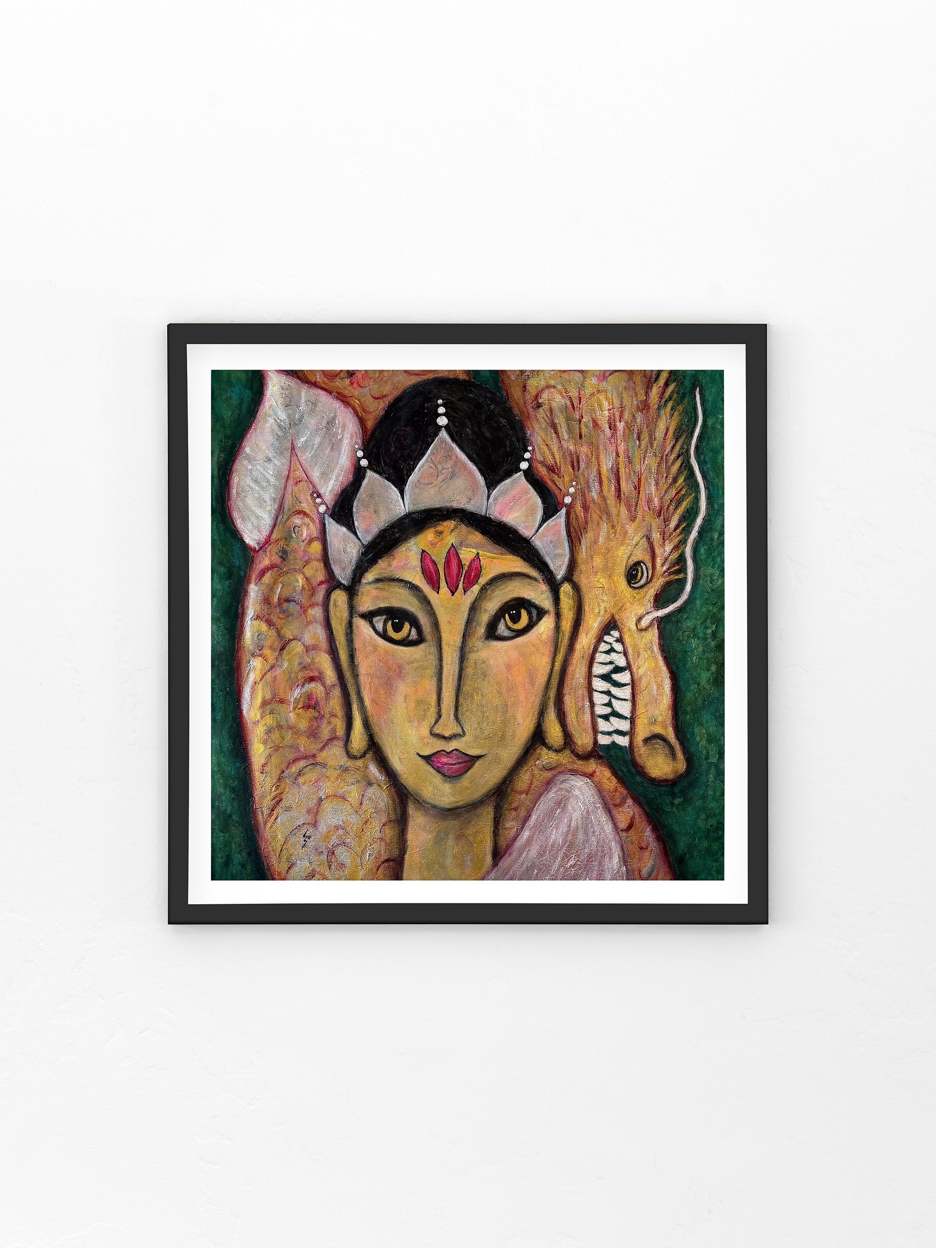 Dragon Kuan Yin Print product image (1)