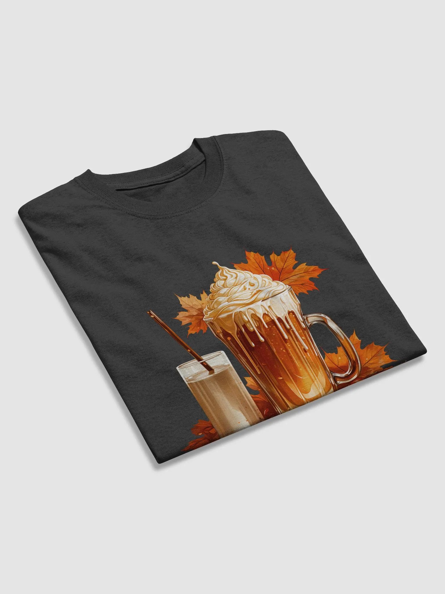 Pumpkin Spice & Autumn Vibes T-Shirt – Sip, Stroll, and Savor the Season 🍂☕ product image (27)
