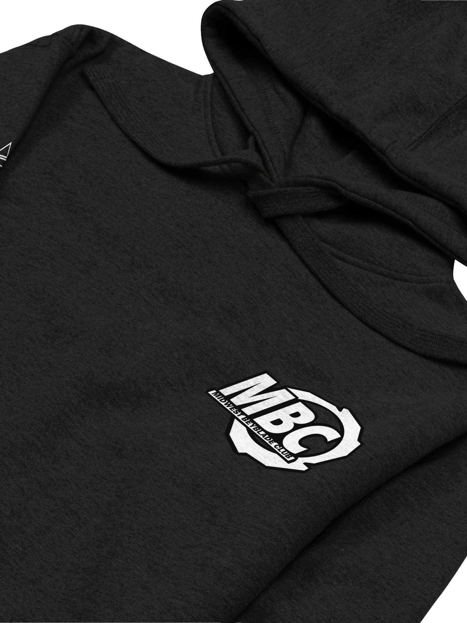 Midwest Beyblade Club Hoodie (Full B/W) product image (3)