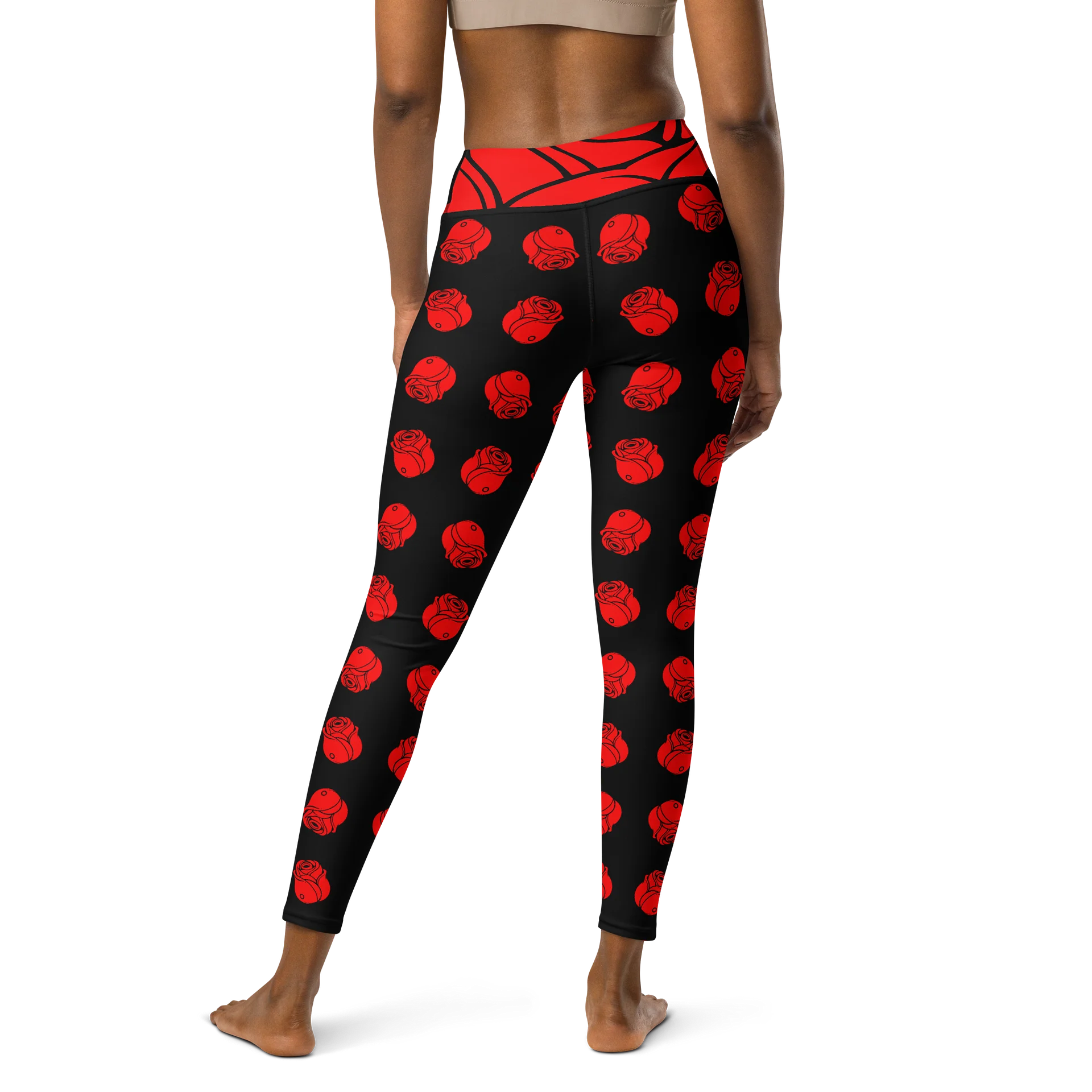 Rose Yoga Leggings product image (8)