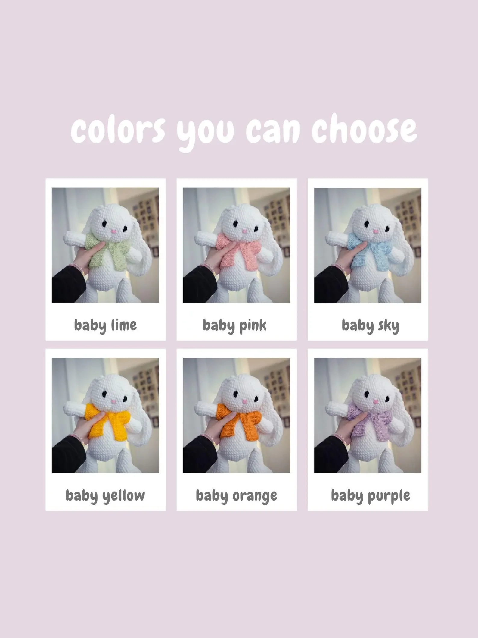 Bunny Plushie product image (4)