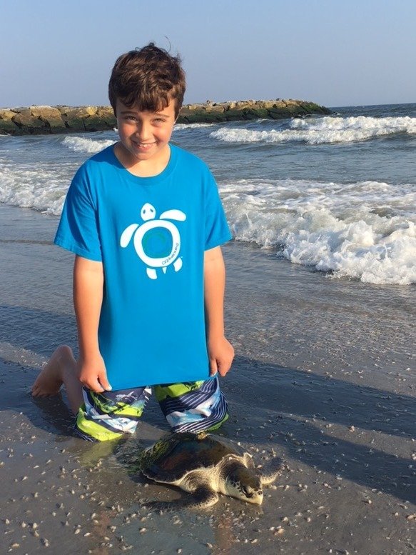Oceanbourne Kids Blue Short Sleeve Tee product image (1)