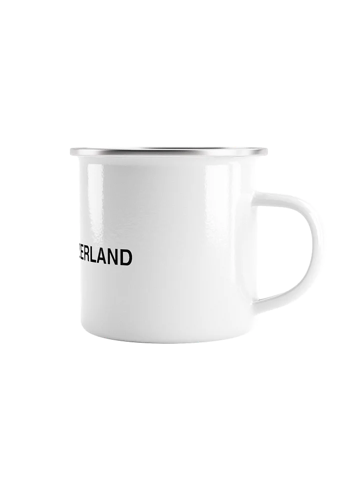 Bern Switzerland Enamel Mug | Minimalist Travel Camping Cup product image (2)