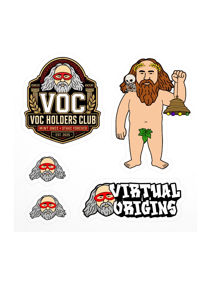 Nomad #3 - Bellus the Verdant Ringer - VOC Holders Club Sticker Pack product image (1)