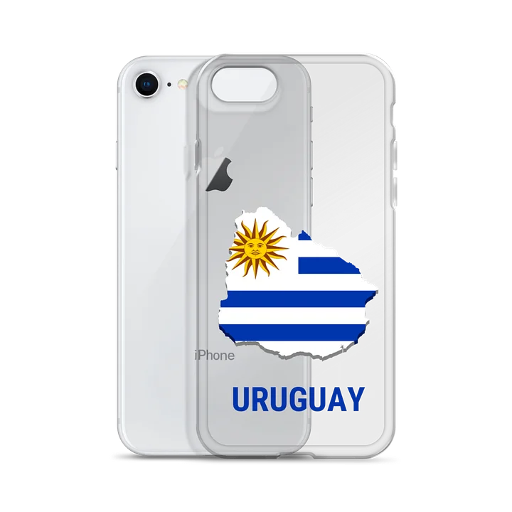 Uruguay 2026 World Cup Flag iPhone Tough Case - Uruguay Soccer Phone Cover - Dual Layer Protective Case product image (2)