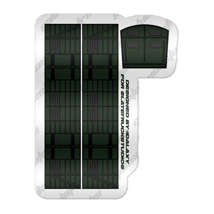 ERTL “Dark Green Utility Van” Sticker Set product image (1)