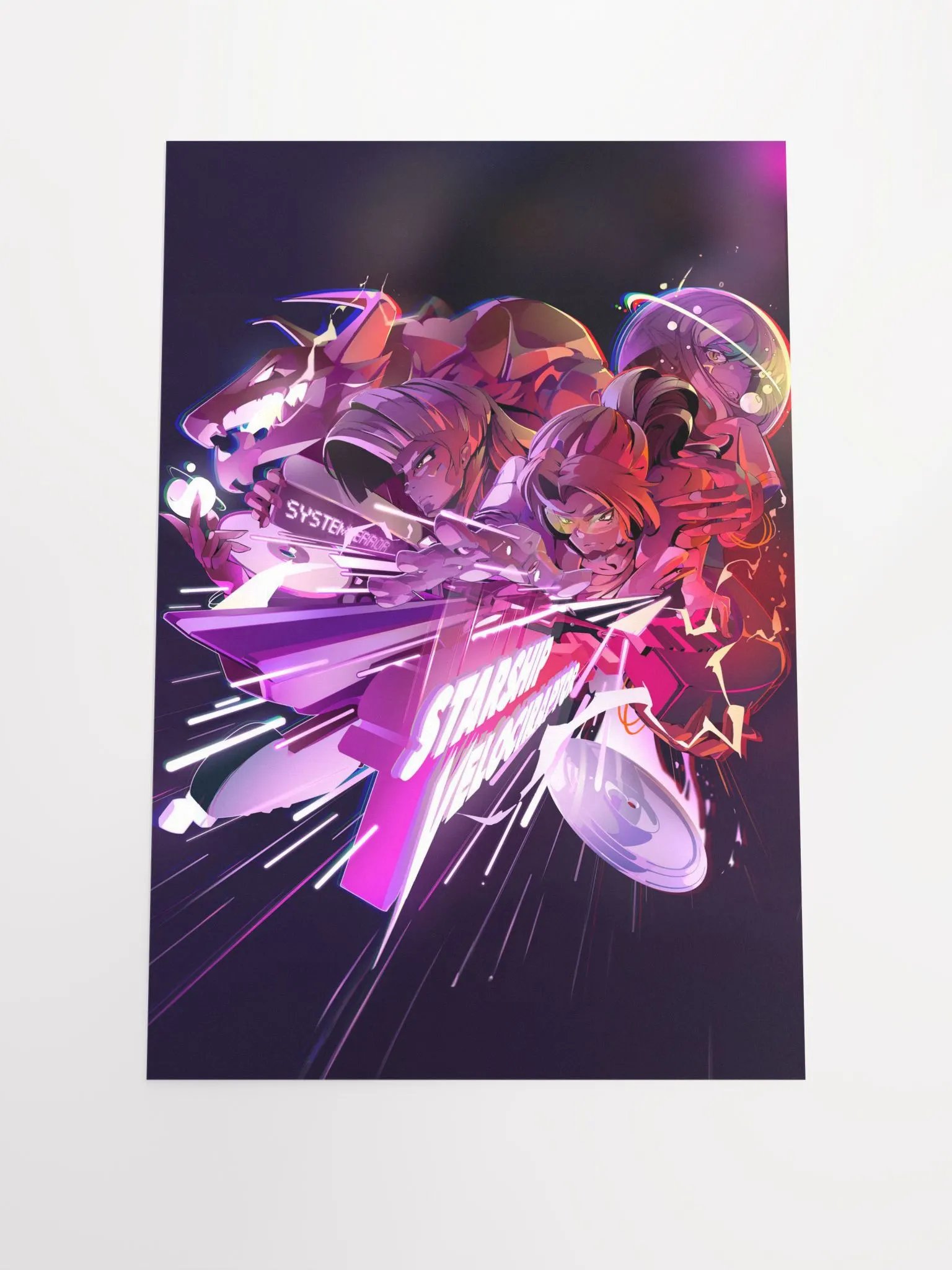 Starship Velociraptor Poster product image (1)