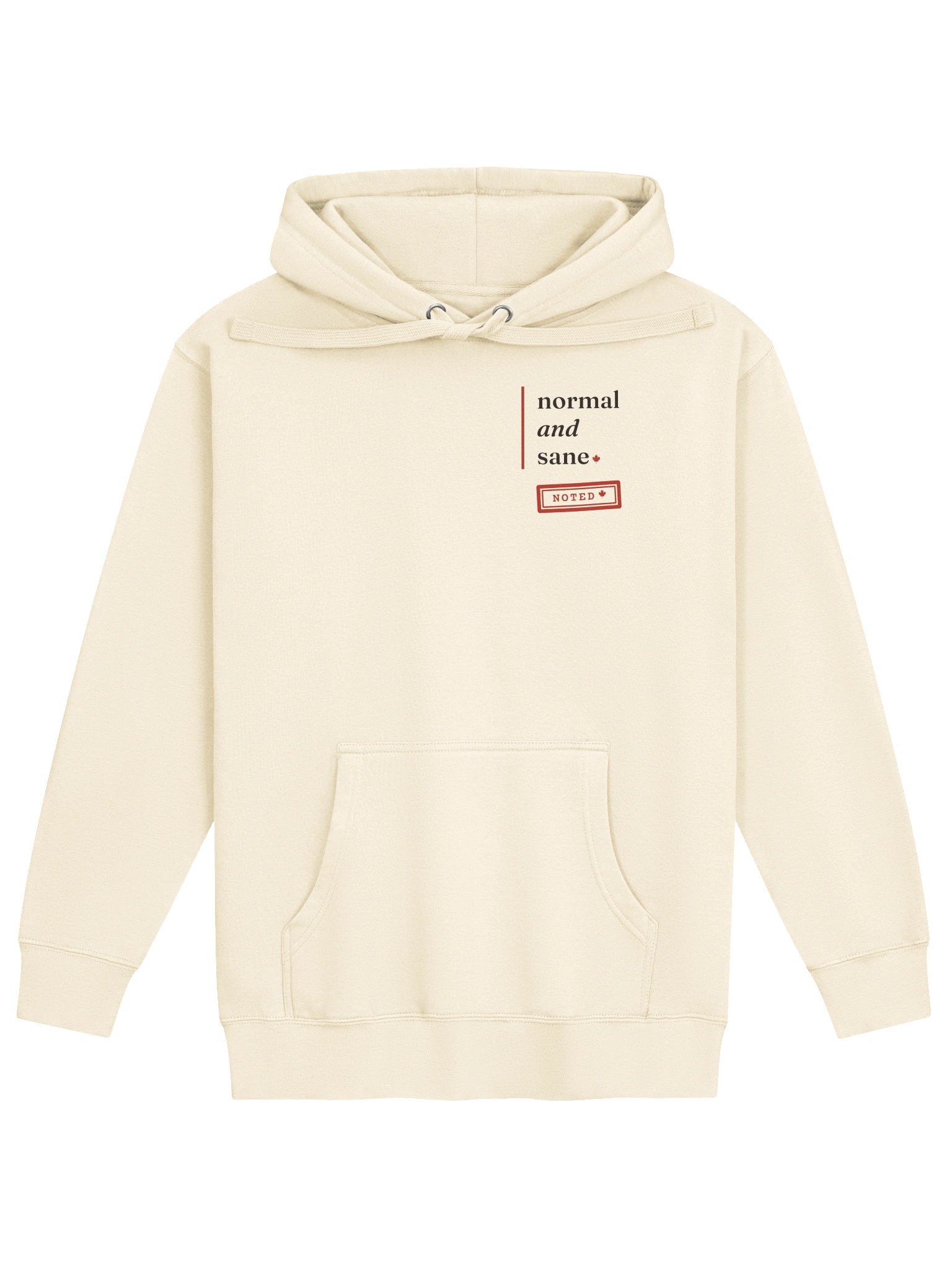 The Oversized Hoodie — Bone product image (1)