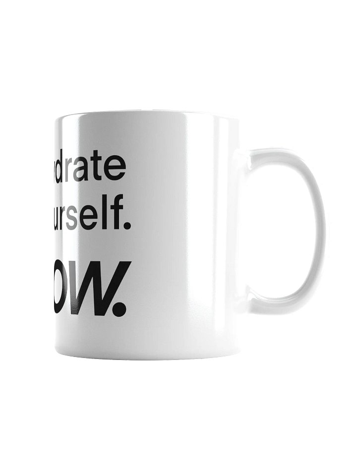 Hydrate yourself. NOW. Mini mug product image (2)