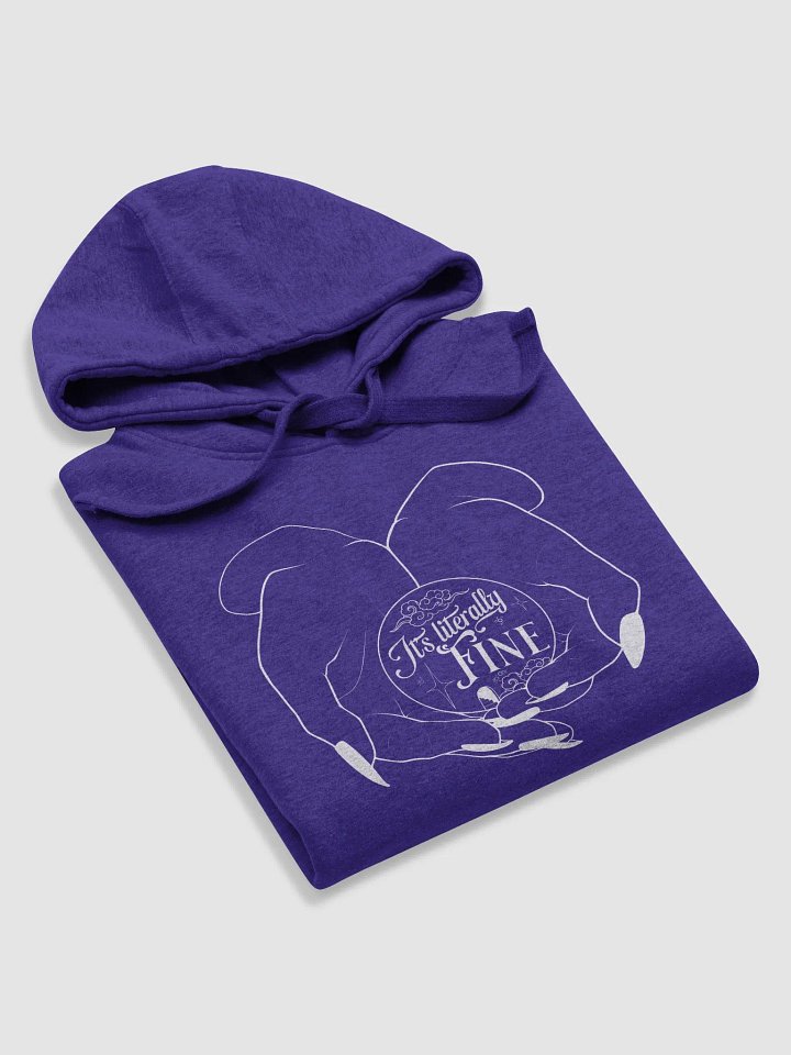 It's Literally Fine Hoodie product image (2)