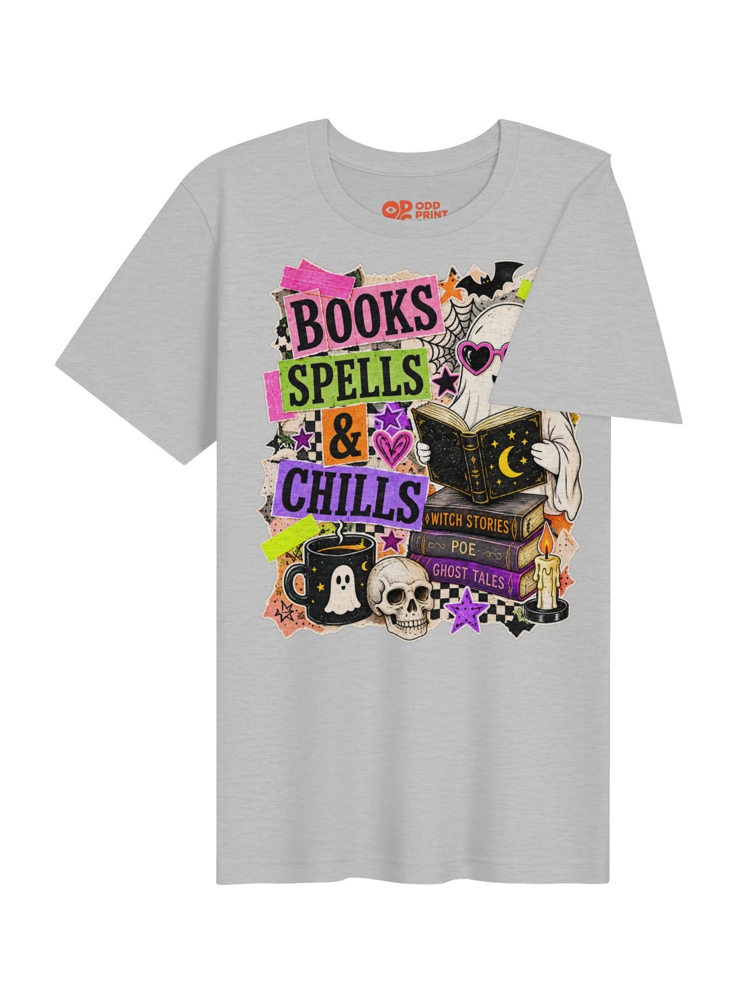 Books, Spells & Chills Halloween T-Shirt product image (7)