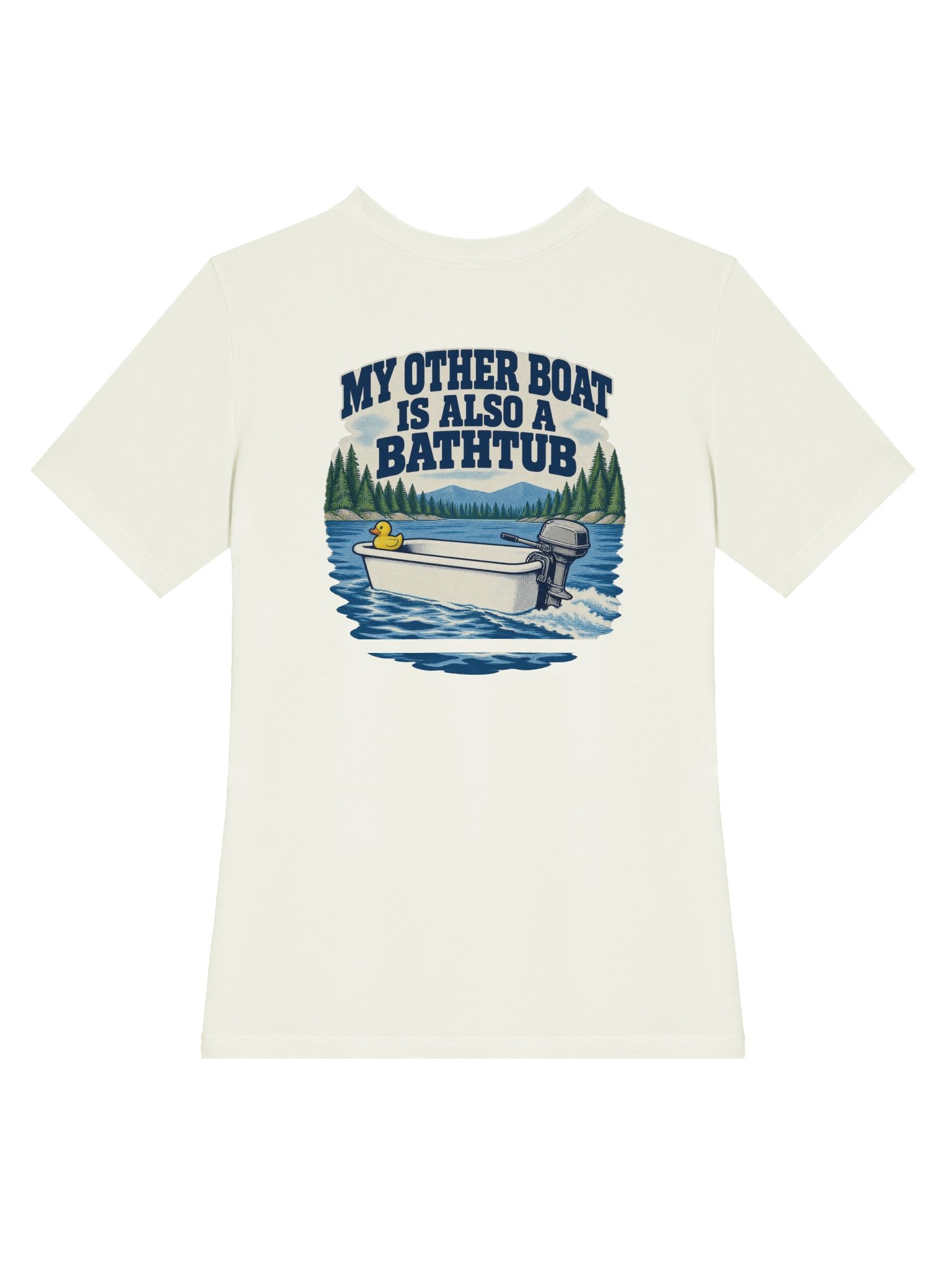 My Other Boat Is Also A Bathtub - Women's Relaxed Tee product image (7)