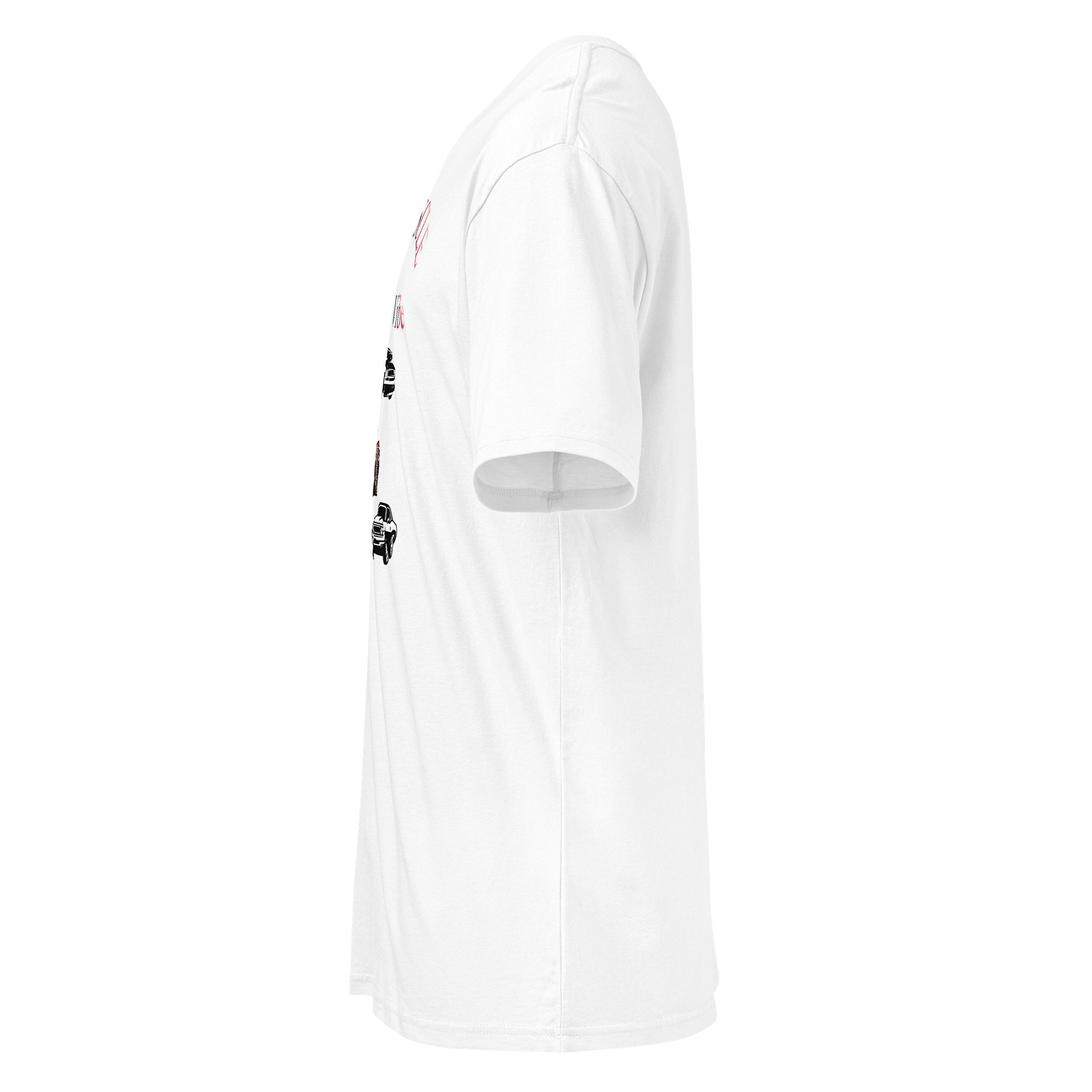 Cool Muscle Car Vibe White Tee product image (2)