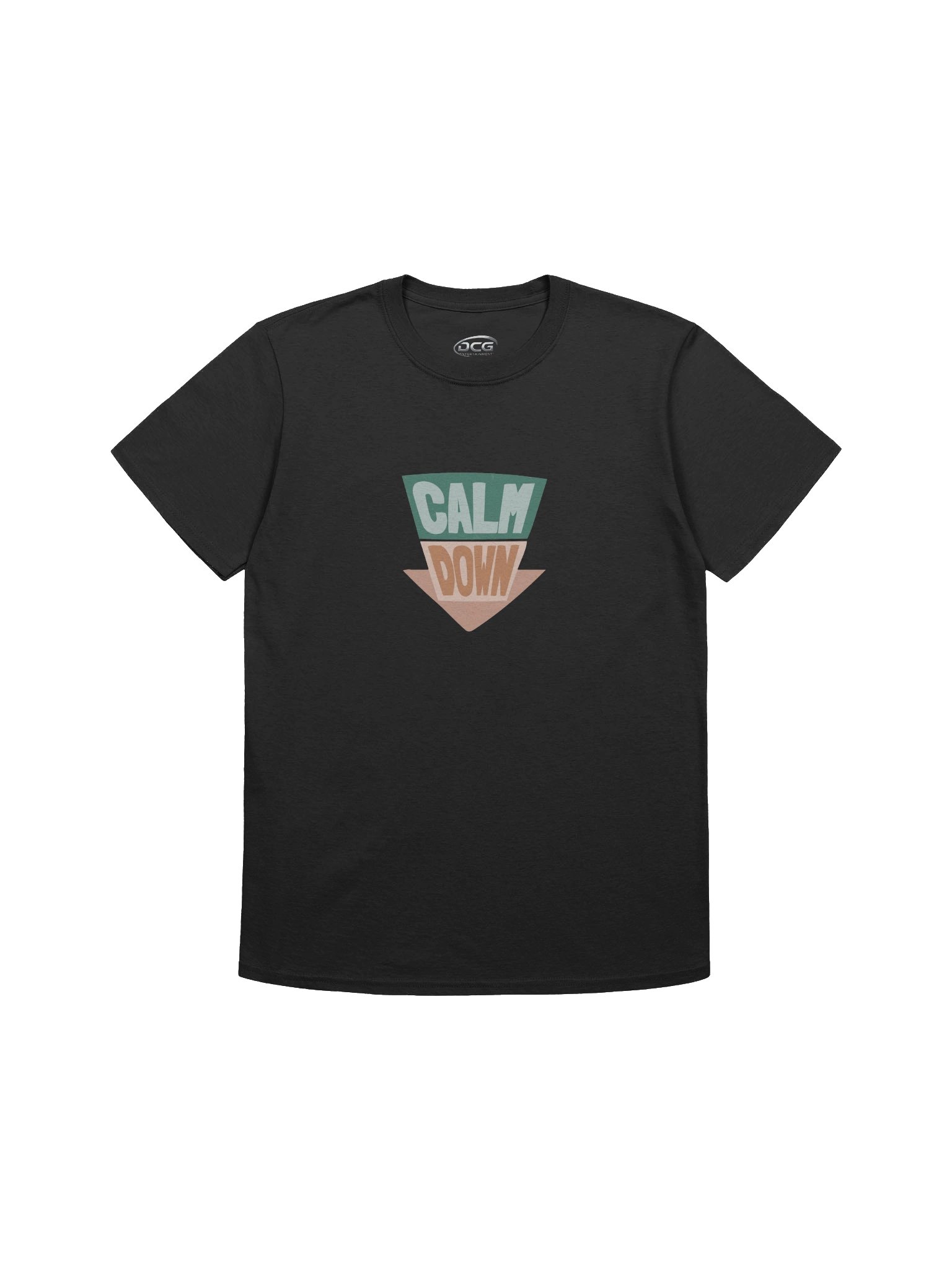Calm Down Logo Unisex T-Shirt product image (5)